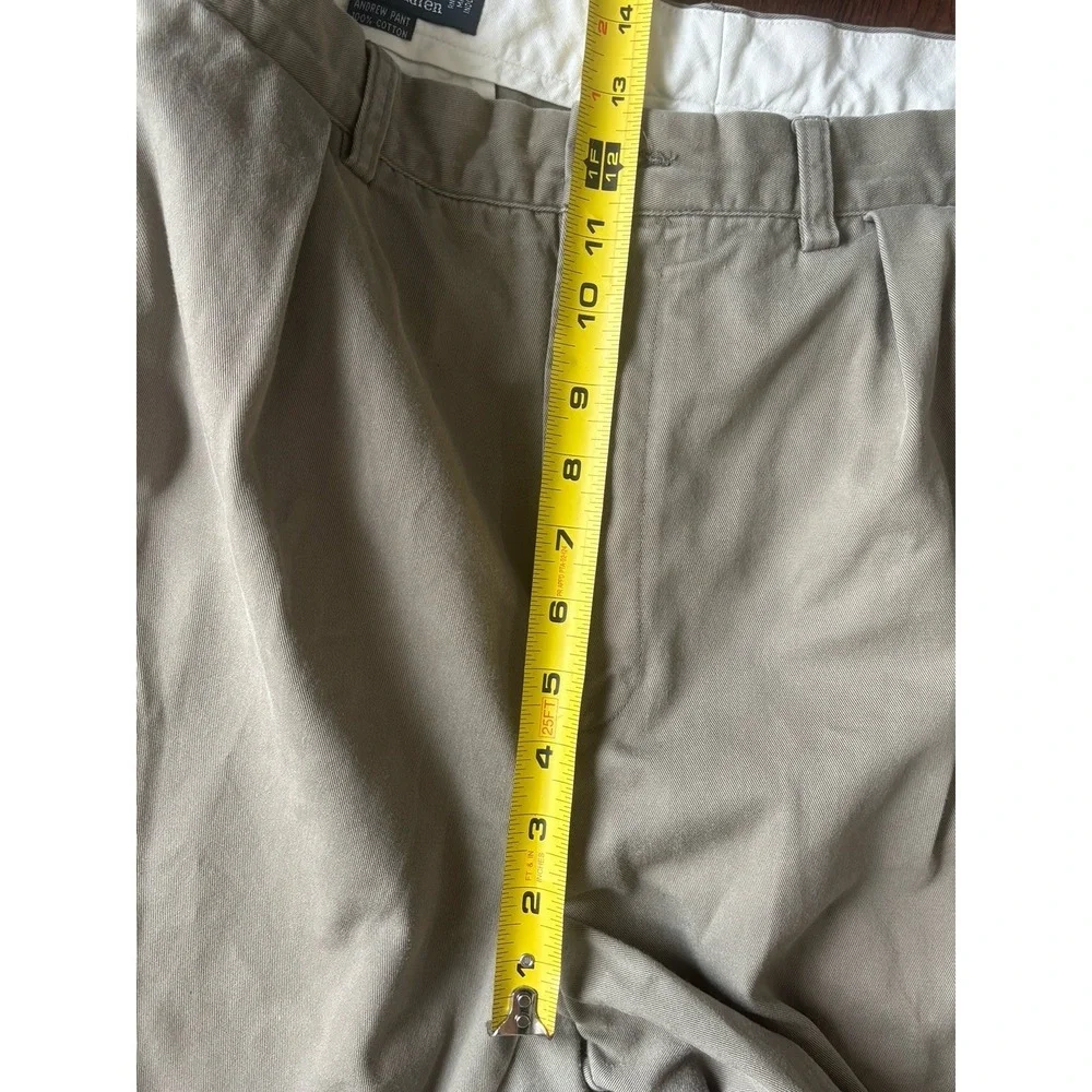 Polo Ralph Lauren Andrew Pant Mens 36x34 Fits 36x31 Green Straight Leg Preppy